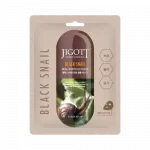 Jigott Black Snail Real Ampoule Mask teomutsiiniga kangasmask, 27ml