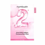 Numbuzin No. 2 Rose PDRN Collagen Plumping Sheet Mask pinguldav kangasmask, 33ml