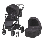 Coccolle Serry Jet Black Lapsevanker 2 in 1