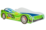 Lastevoodi Car II koos madratsiga 150 cm x 74 cm x 44 cm, auto kiirus