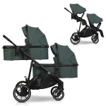 EasyGo Duoflex Sage Green Kaksikute vanker 2 in 1