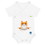 Enneaegse beebi body JBimbi My Hero Bio Cotton 4Season Cat
