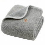 Laste villane pleed Zaffiro Nevada 100x150 cm Grey