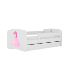 Lastevoodi ilma madratsita/sahtliga Kocot Kids BabyDreams White princess, valge