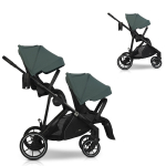 EasyGo Duoflex Sage Green Kaksikute vanker 2 istet