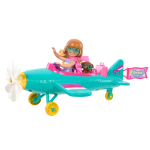 Nukk lennukiga Mattel Barbie Club Chelsea Can Be
