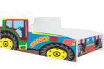 Lastevoodi Traktor kolorowy 160x80