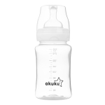 Pudele ar plato kakliņu 240 ml A0107