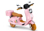 Laste mootorratas Vespa XW-05 35W Scooter Roosa