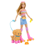 Nukk kutsikaga Mattel Barbie Skate and Run Pup Blonde