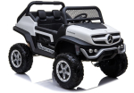Laste elektriauto Mercedes Unimog Valge