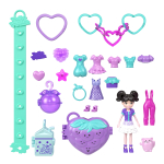 M&auml;ngukomplekt nukuga Mattel Polly Pocket Bracelet Style Kit 3" sortimendis