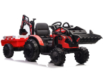 Laste ekskavaator Trailer SX2068 Punane