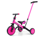 Laste kolmerattaline jalgratas Milly Mally Optimus Plus 4in1 Pink
