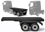 Laste veoauto HL358 Mercedes Scania Actros semi-trailer Must