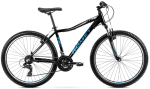 Meeste maastikujalgratas Romet Rambler R6.0 JR 26", must/sinine/h&otilde;bedane