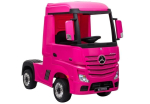 Laste elektriauto Mercedes Actros 4x4 Roosa