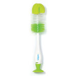 Birste ar piesūcekni un mini-birstīti BabyOno 728/02 (green)