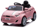 Fiat 500 Heleroosa Laste elektriauto