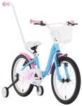 Laste jalgratas Tabou Miss AL 18", sinine/roosa