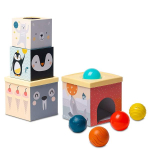 P&uuml;ramiid pallidega Taf Toys North Pole