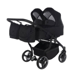 Junama Duo V3 Black Kaksikute vanker 2 in 1