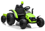 Laste traktor HZB-200 haagisega Roheline
