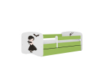 Lastevoodi ilma madratsita/sahtliga Kocot Kids BabyDreams Green Wednesday, roheline