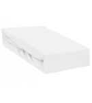 Palags ar gumiju Jersī 120x60 cm KIECZMERSCY WHITE 0445