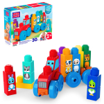 Konstruktor Traktor loomadega Mattel MEGA BLOKS Build & Match 30 detaili