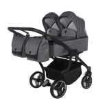 Junama Duo V3 Grey Kaksikute vanker 2 in 1