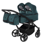 Junama Duo V3 Green Kaksikute vanker 2 in 1