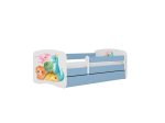 Lastevoodi ilma madratsita/sahtlita Kocot Kids BabyDreams Blue tiny dinos, sinine