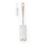 Brush for bottles and teats with mini brush&sponge tip 720/04 beige