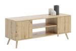 Puitjalgadega TV-alus KOBI FOCUS 155 cm Artisan tamm