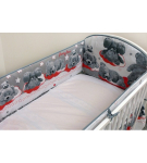 Apmale Ankras FUNNY BEAR grey 360 cm