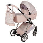 Junama Ellegante Lam&eacute; Pink Lapsevanker 2 in 1