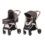 Universaalne s&auml;&auml;sev&otilde;rk vankrile BabyOno 072/01 Black