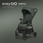 EasyGo Simple Sage Green Jalutusk&auml;ru