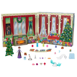 Advendikalender mininukkudega Mattel Disney Frozen Young Anna & Elsa