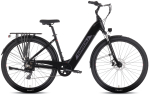 Naiste elektriline linnajalgratas Tabou Mono UP ECO 28" 525 Wh, must/punane