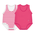 Beebi body JBimbi Bio Cotton Summer 0-36m Pink 2 tk