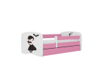Lastevoodi ilma madratsita/sahtlita Kocot Kids BabyDreams Pink Wednesday, roosa