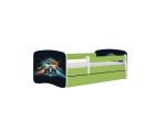 Lastevoodi ilma madratsita/sahtliga Kocot Kids BabyDreams Green race, roheline