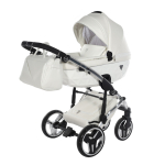 Junama Fluo Individual White Silver Lapsevanker 2 in 1