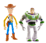M&auml;ngufiguuride komplekt Mattel Toy Story Pizza Planet Woody & Buzz Lightyear 2 tk