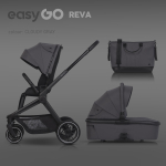 EasyGo Reva Cloudy Gray Lapsevanker 2 in 1