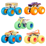 Pimedas helendav metallist automudel Mattel Hot Wheels Monster Trucks 1:64 sortimendis