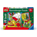 Ravensburger - Puzzle 3x49 Merry Grinchmas