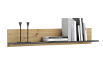 Seinariiul KOBI SHELF 100 cm Artisan tamm/Must